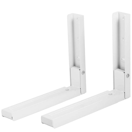 2-Pieces: Adjustable Wall Mount Microwave Brackets by DailySale
