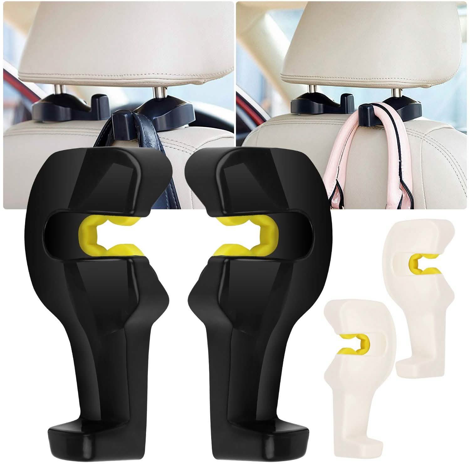 2-Pieces: Car Seat Headrest Hanger by DailySale