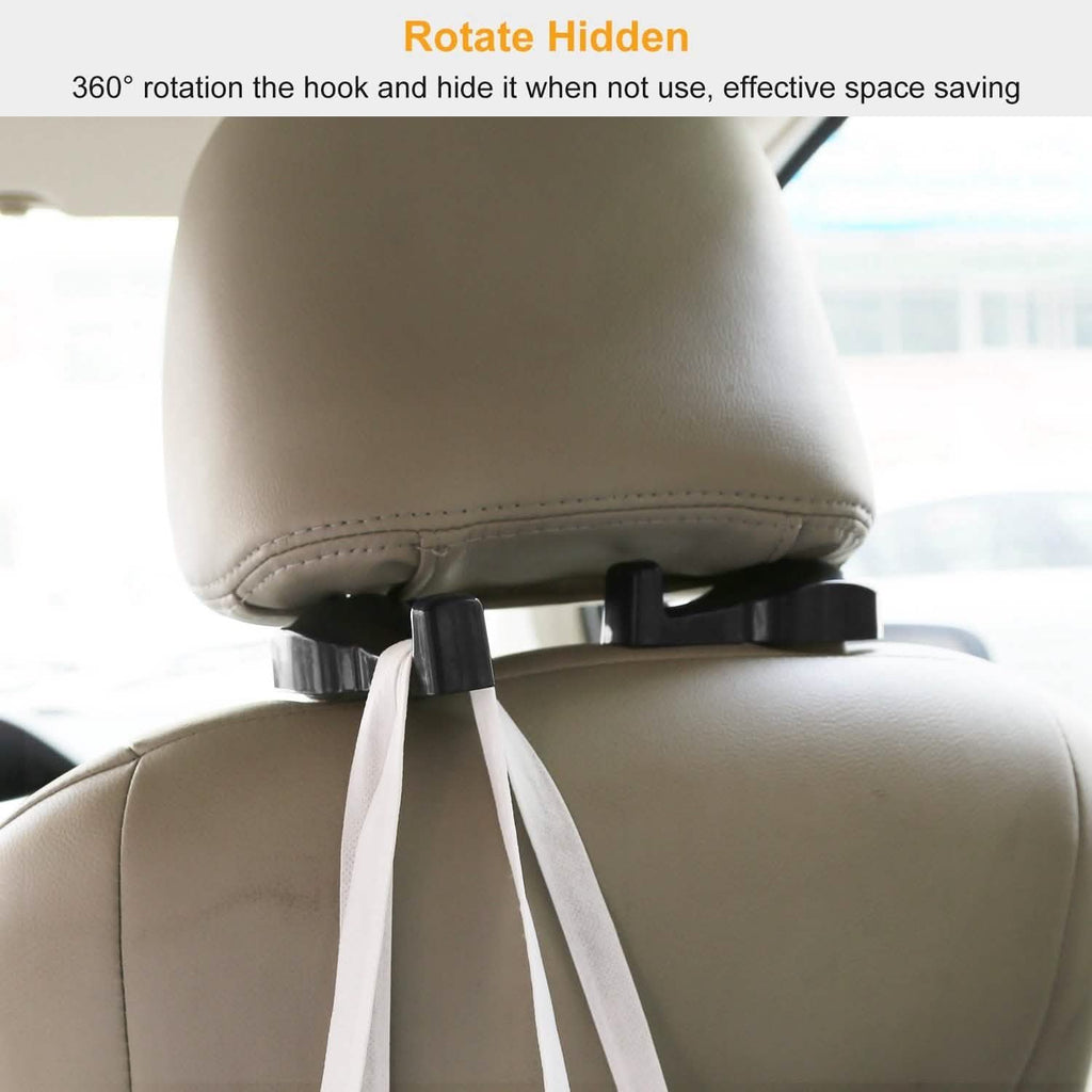 2-Pieces: Car Seat Headrest Hanger by DailySale