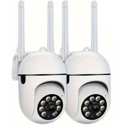 2-Pieces: Compact Wireless IP Security Cameras with App Control by DailySale