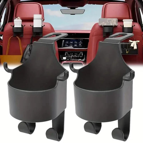 2-Pieces: Multifunctional Car Seat Back Hooks by DailySale