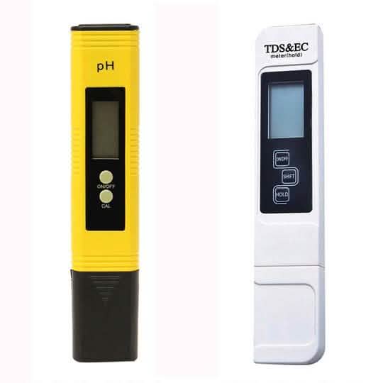 2-Pieces: PH Meter TDS EC LCD Water Purity PPM Filter Hydroponic Pool Tester Tool by DailySale