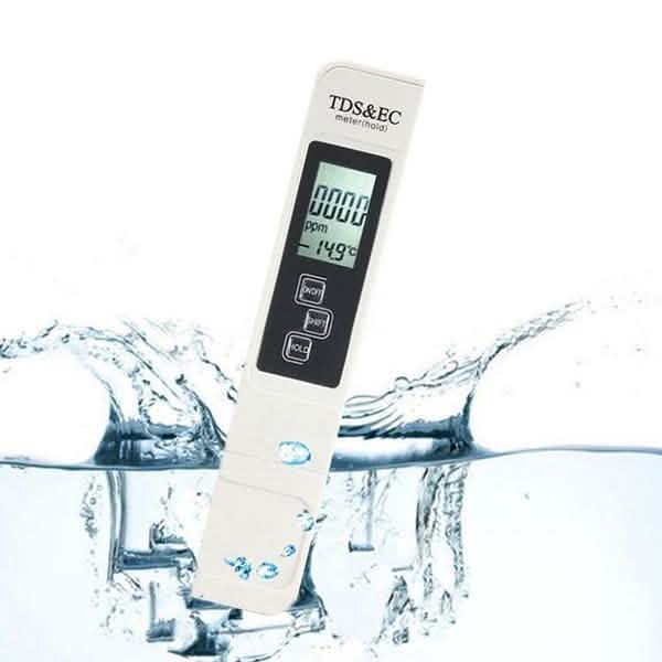 2-Pieces: PH Meter TDS EC LCD Water Purity PPM Filter Hydroponic Pool Tester Tool by DailySale