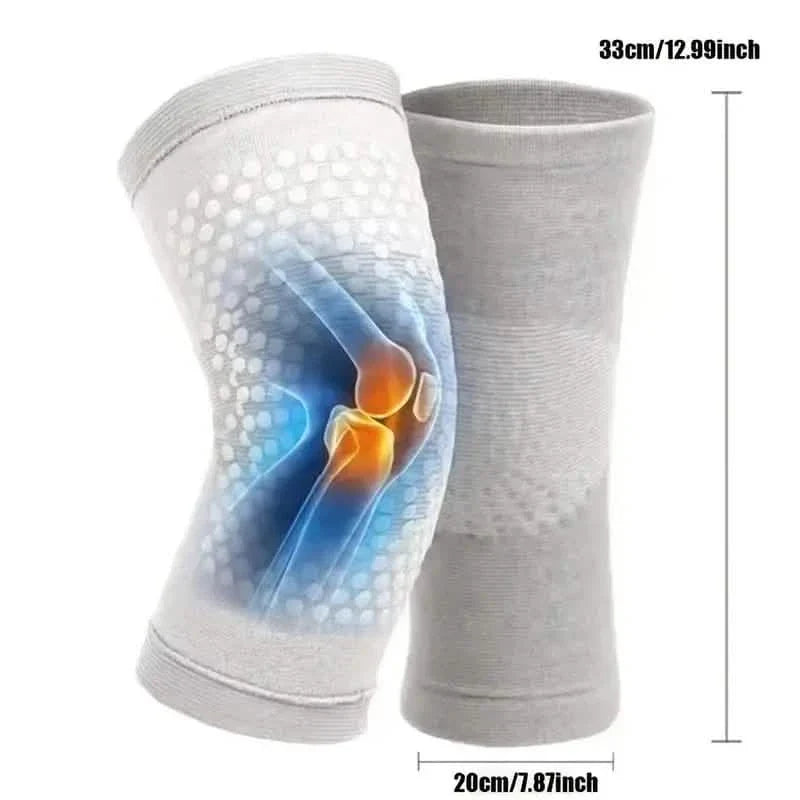 2-Pieces: Self Heating Support Knee Pads Elbow Brace Warm by DailySale