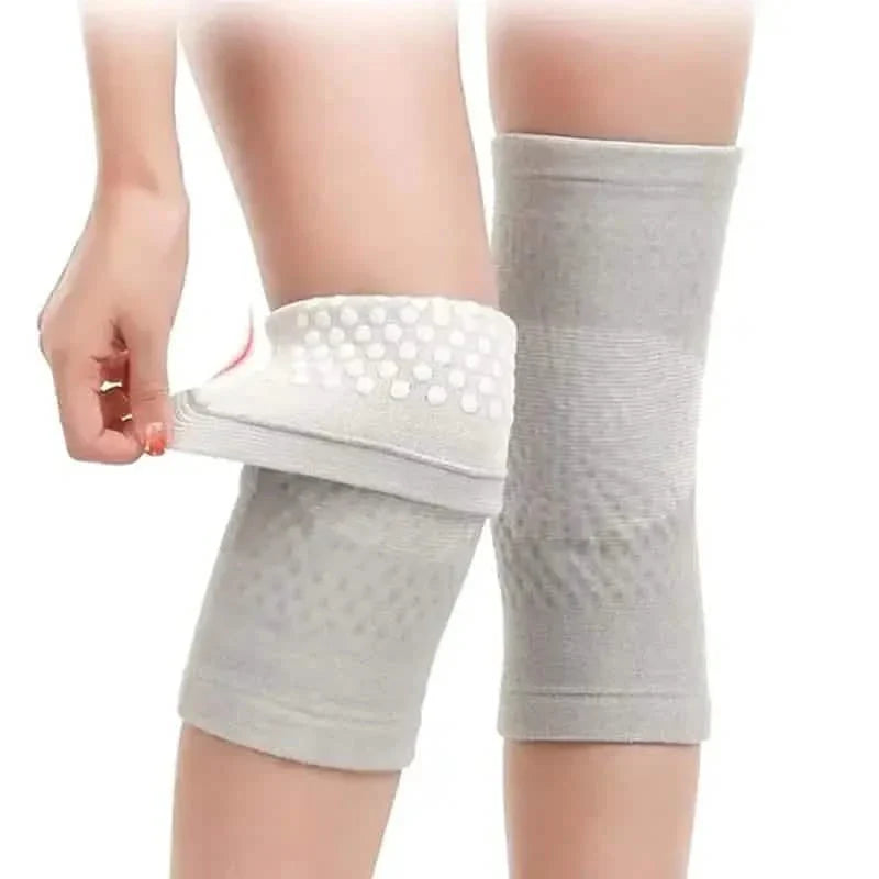 2-Pieces: Self Heating Support Knee Pads Elbow Brace Warm by DailySale