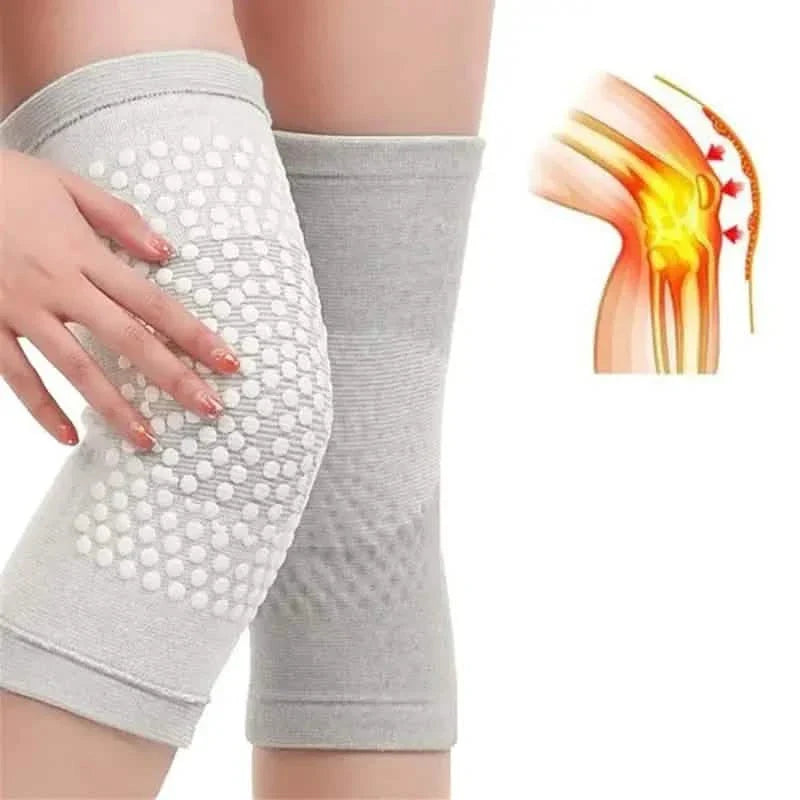 2-Pieces: Self Heating Support Knee Pads Elbow Brace Warm by DailySale