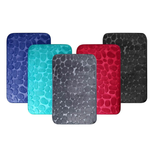 2-Pieces Set: Bathroom Rugs Luxury Flannel Non-Slip by DailySale