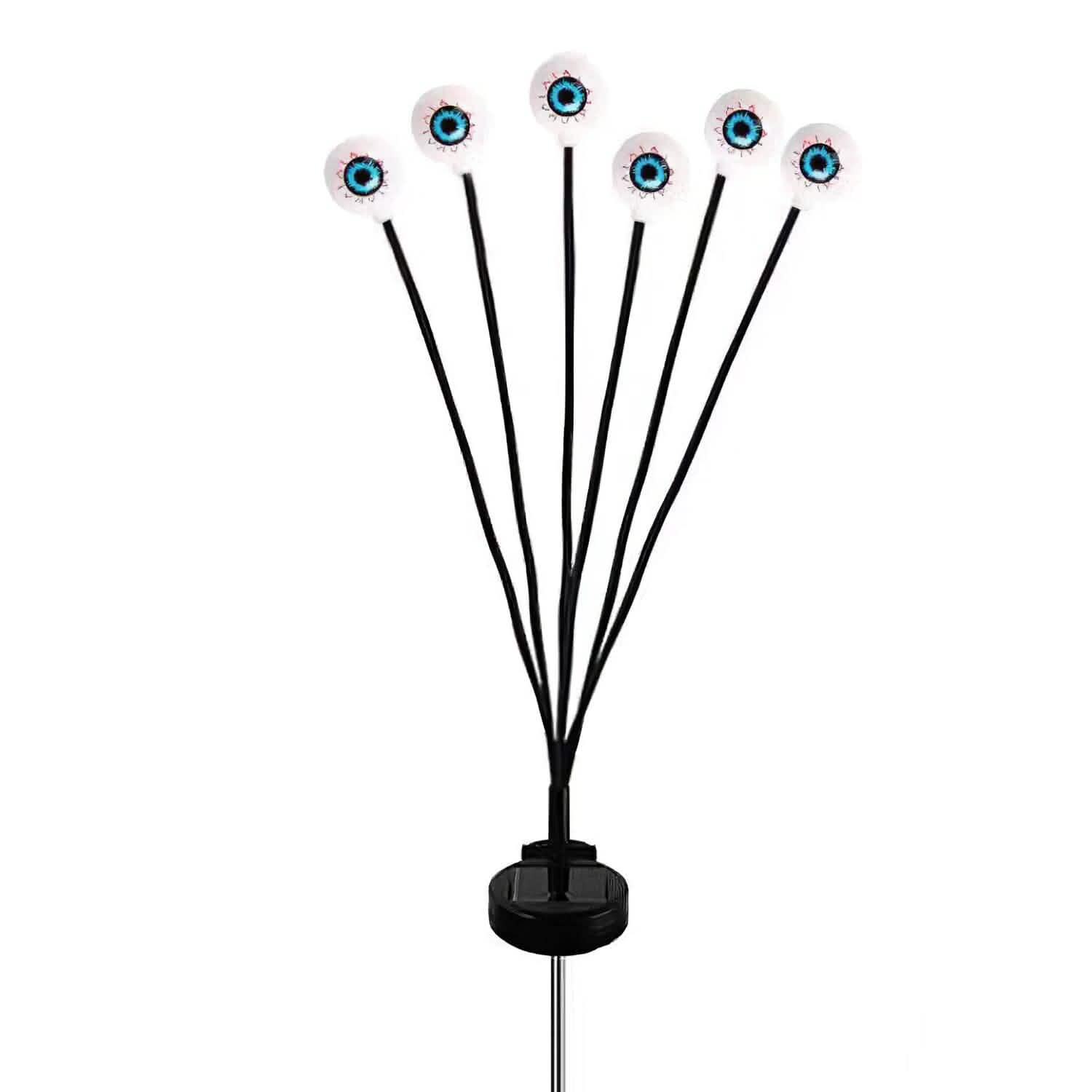 2-Pieces: Solar Scary Eyeball Lights Halloween Decoration Swaying Light by DailySale