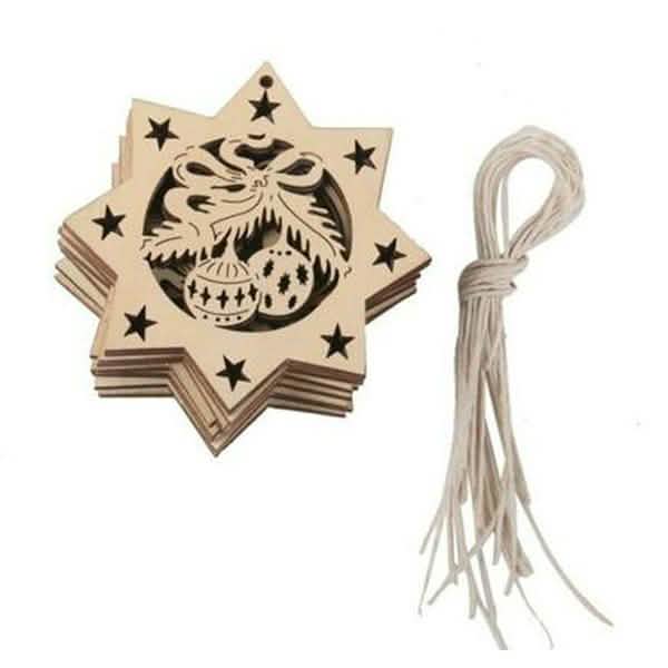 20-Pack: Christmas Day Decoration Pendant by DailySale