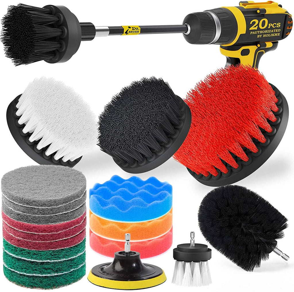 20-Pack: Holikme Drill Brush Attachments Set by DailySale