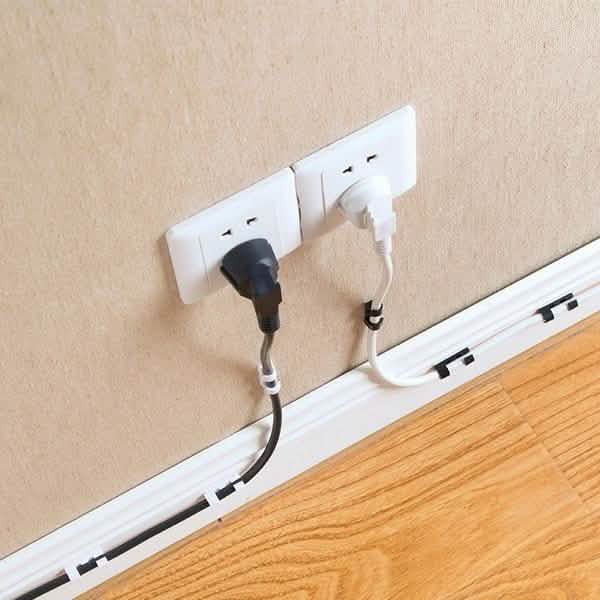 20-Pack: Self-adhesive Wire Organizer Line Cable Clip by DailySale