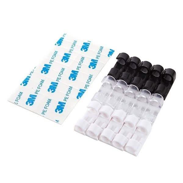 20-Pack: Self-adhesive Wire Organizer Line Cable Clip by DailySale