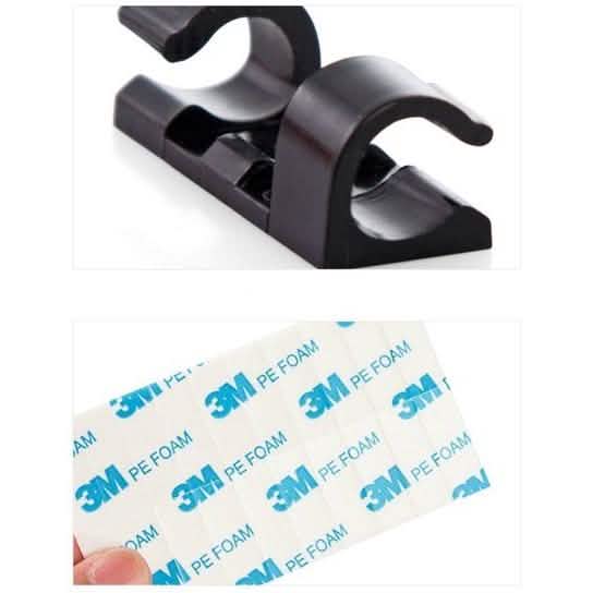 20-Pack: Self-adhesive Wire Organizer Line Cable Clip by DailySale