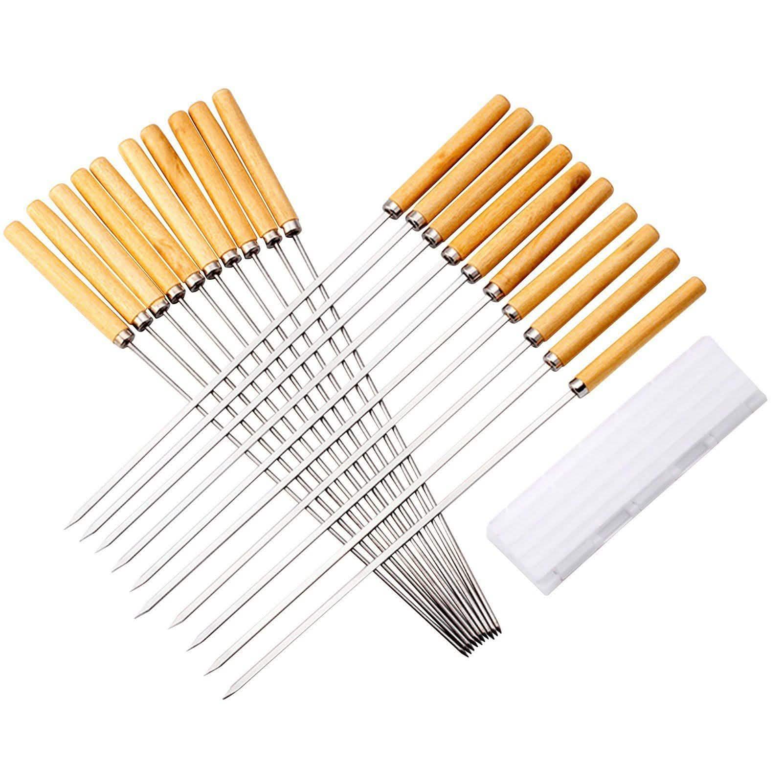 20-Piece: Barbecue Skewer Grilling Kabob by DailySale