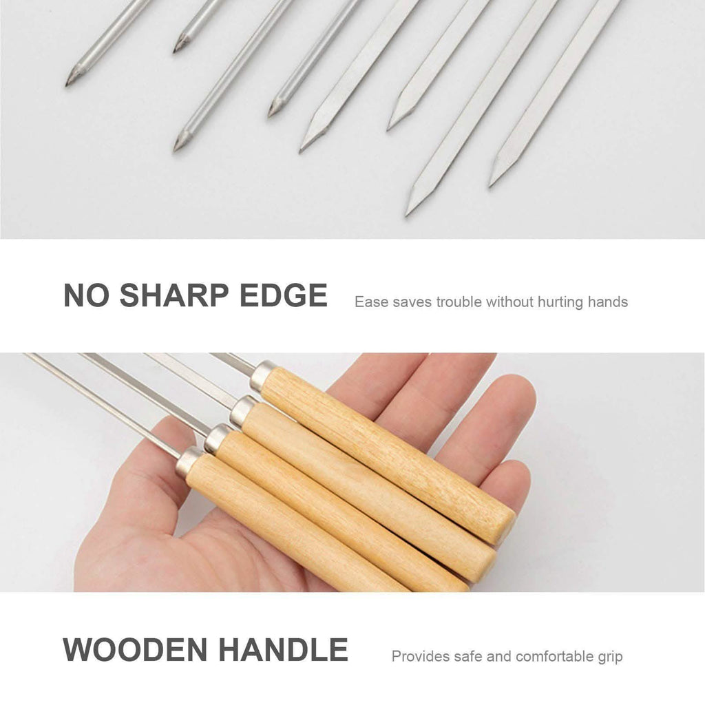 20-Piece: Barbecue Skewer Grilling Kabob by DailySale