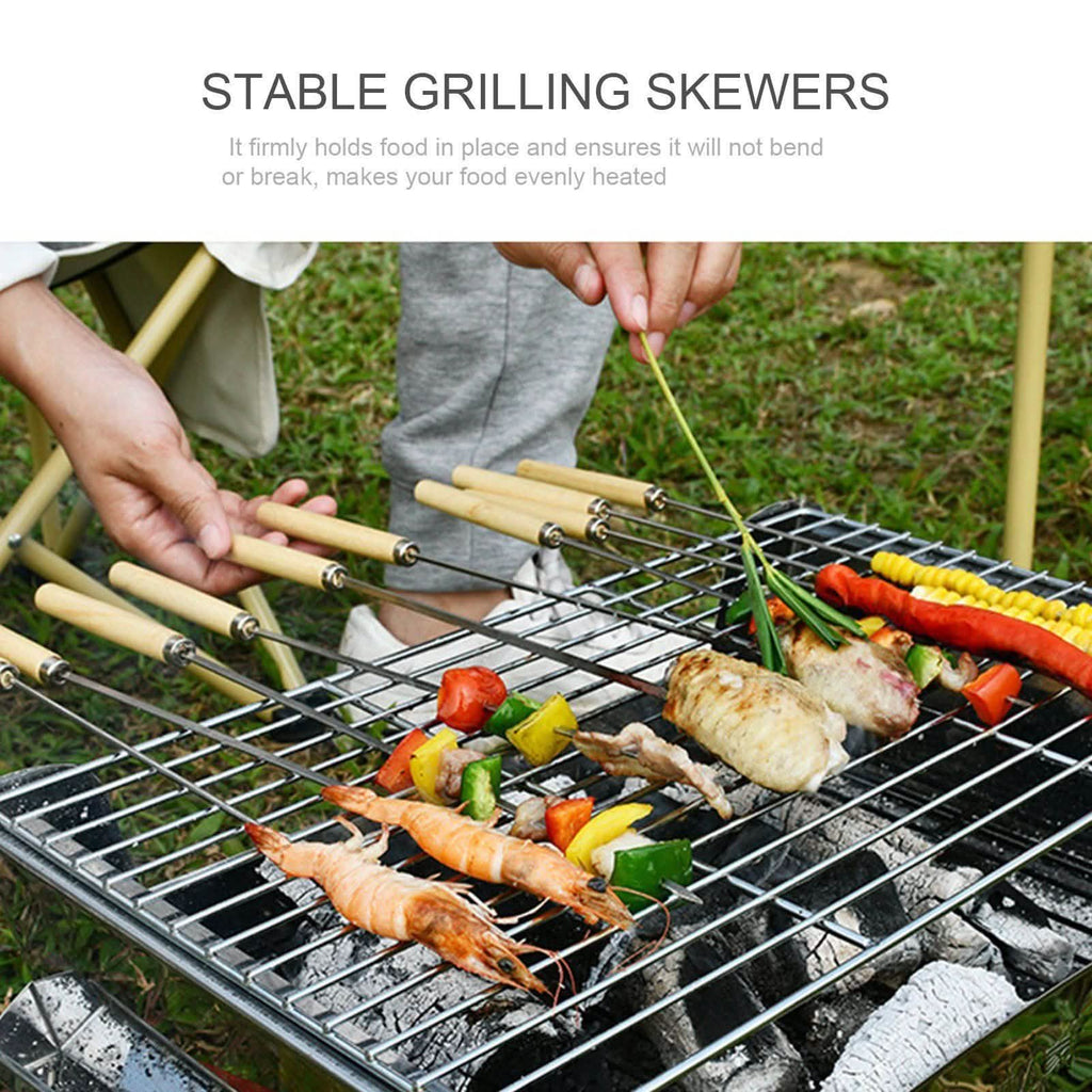 20-Piece: Barbecue Skewer Grilling Kabob by DailySale