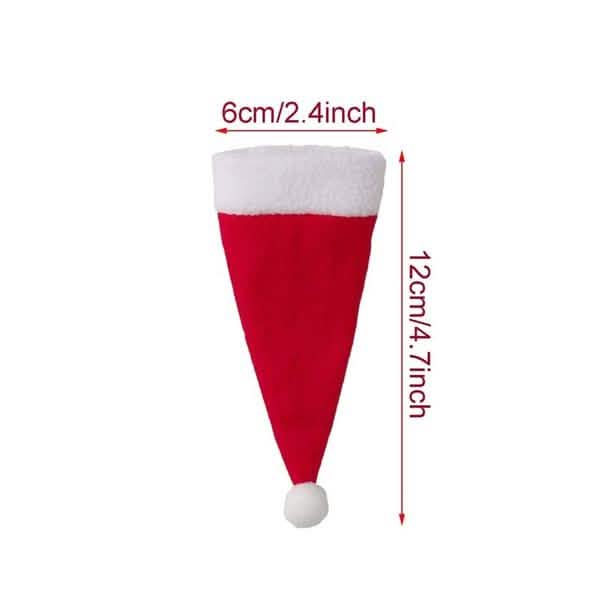 20-Piece: Christmas Santa Hat Silverware Storage Bag by DailySale
