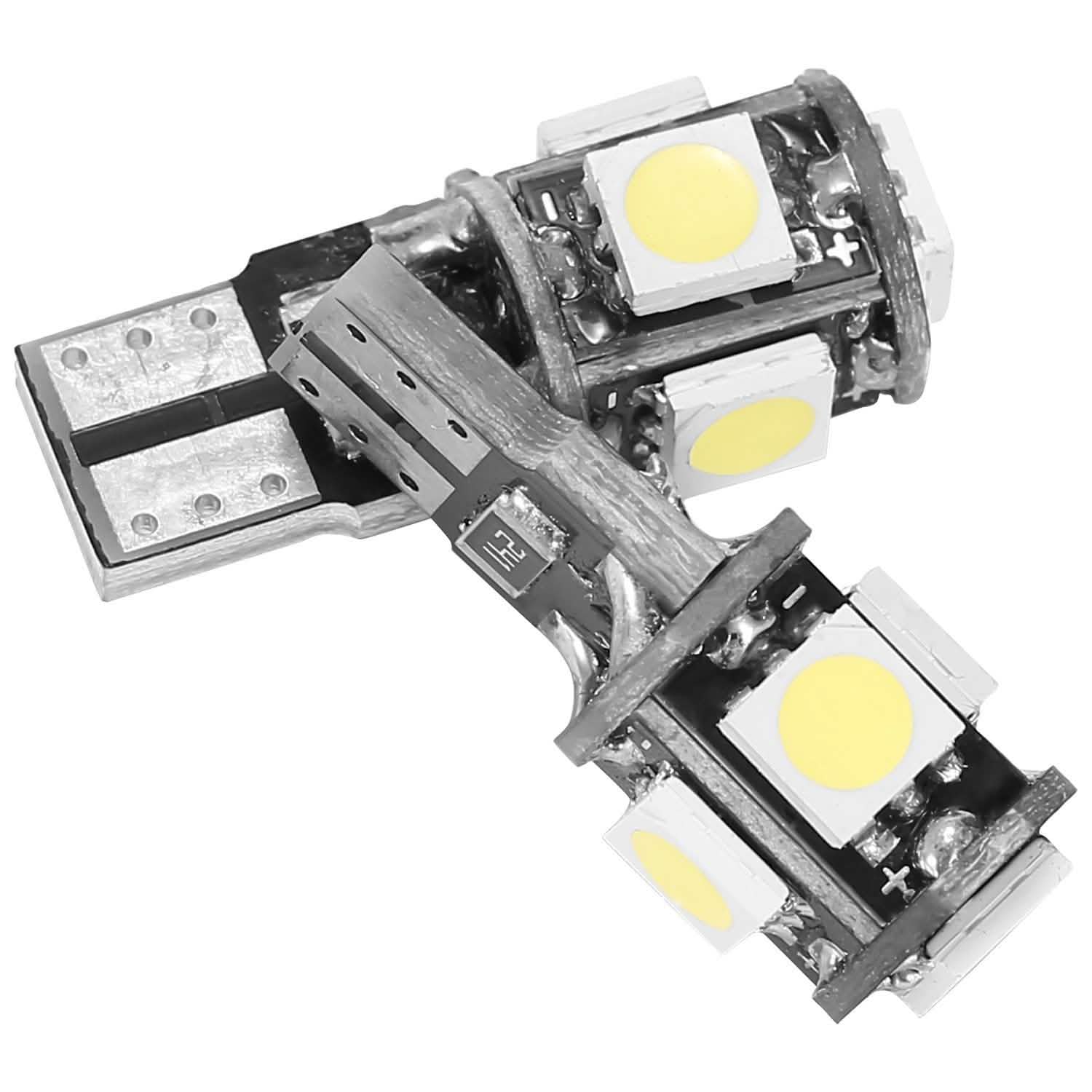 20-Piece: T10 SMD5050 LED Light Bulbs by DailySale