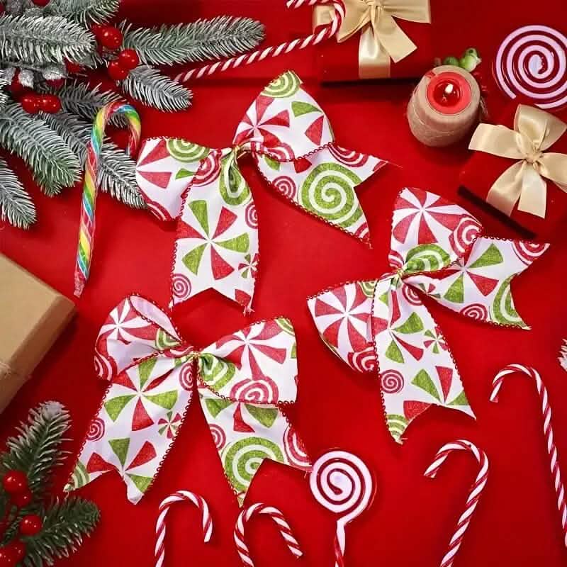 20-Pieces: Christmas Tree Bow Decorations by DailySale