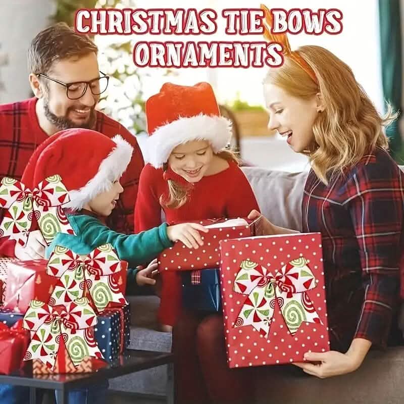 20-Pieces: Christmas Tree Bow Decorations by DailySale
