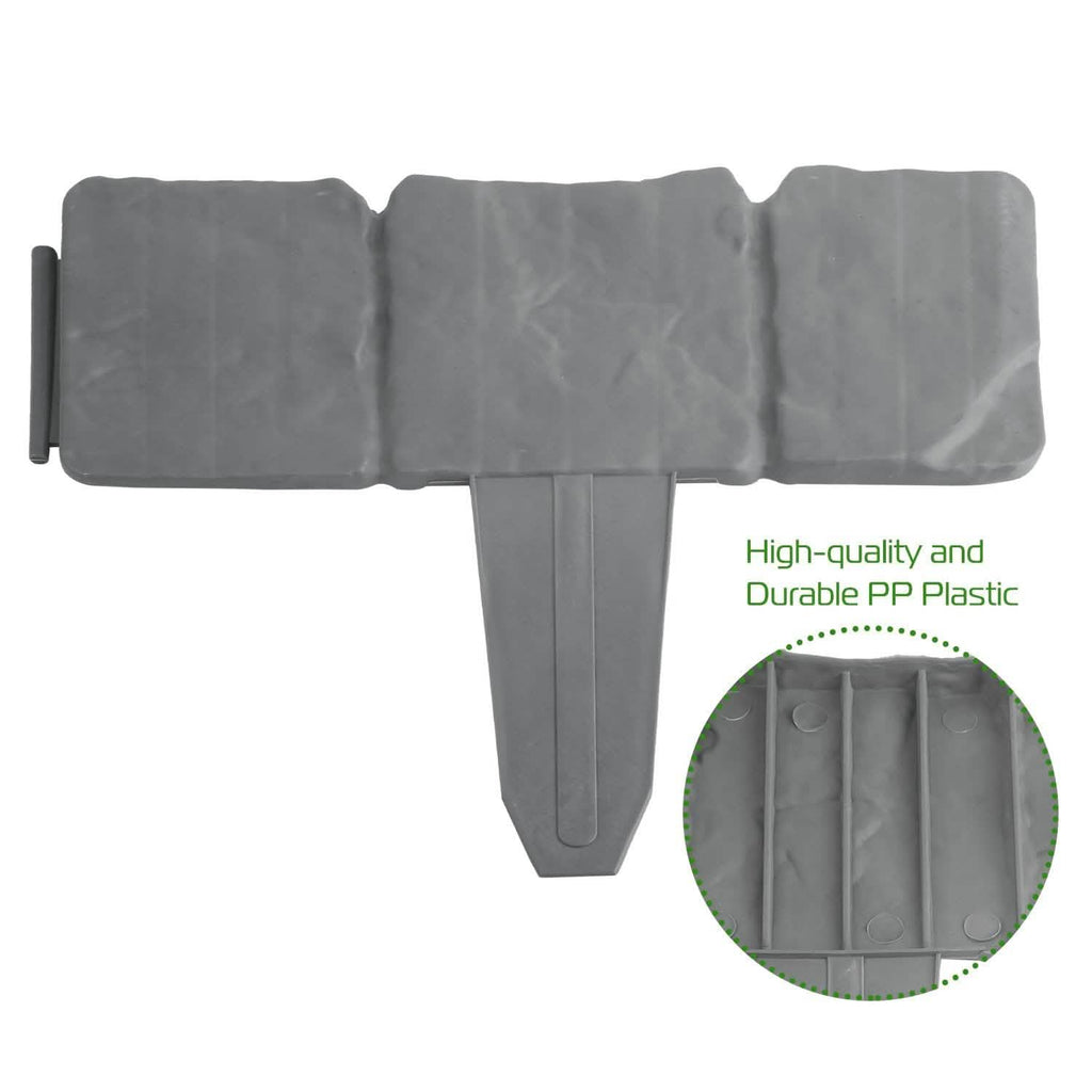 20-Pieces: Plastic Cobbled Stone Effect by DailySale