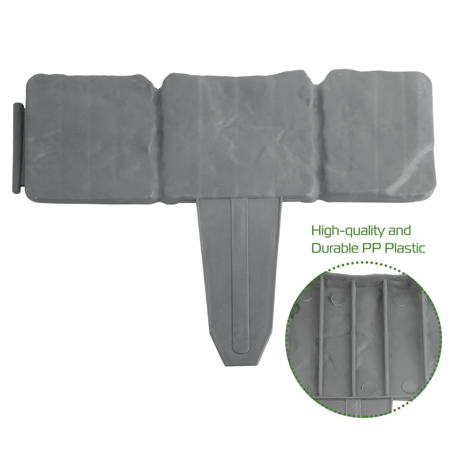 20-Pieces: Plastic Cobbled Stone Effect by DailySale