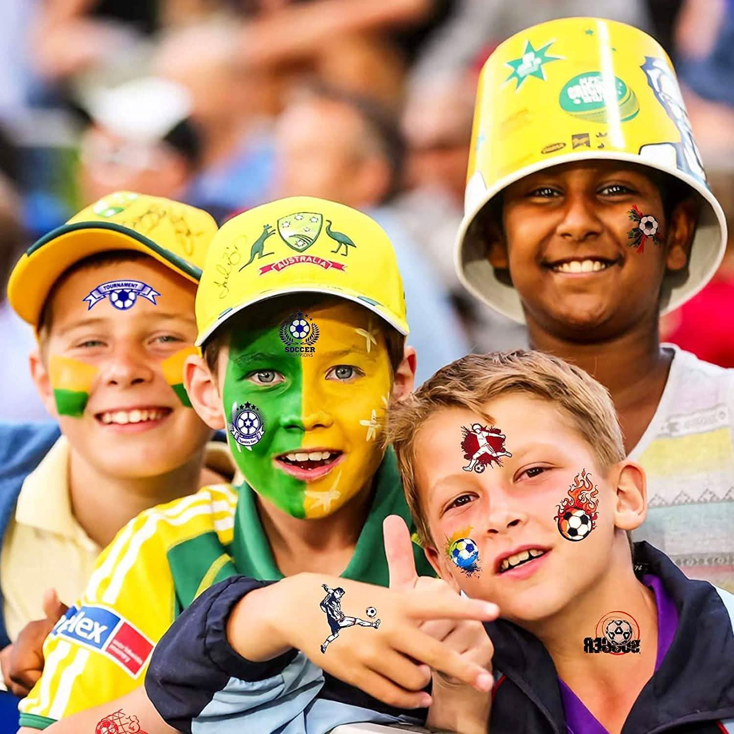20 Sheet 2022 Football World Cup Football Sports Face Sticker by DailySale