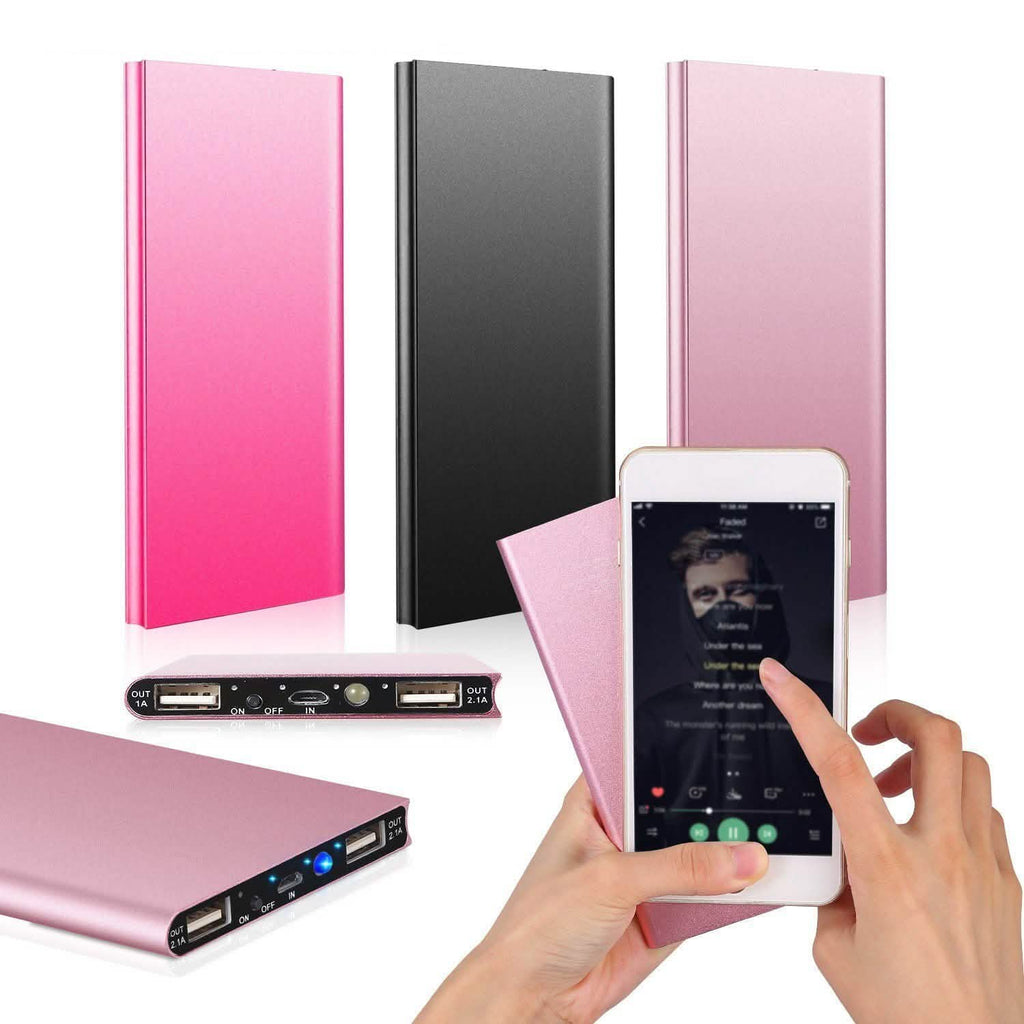 20000mAh Power Bank Ultra Thin External Battery Pack by DailySale