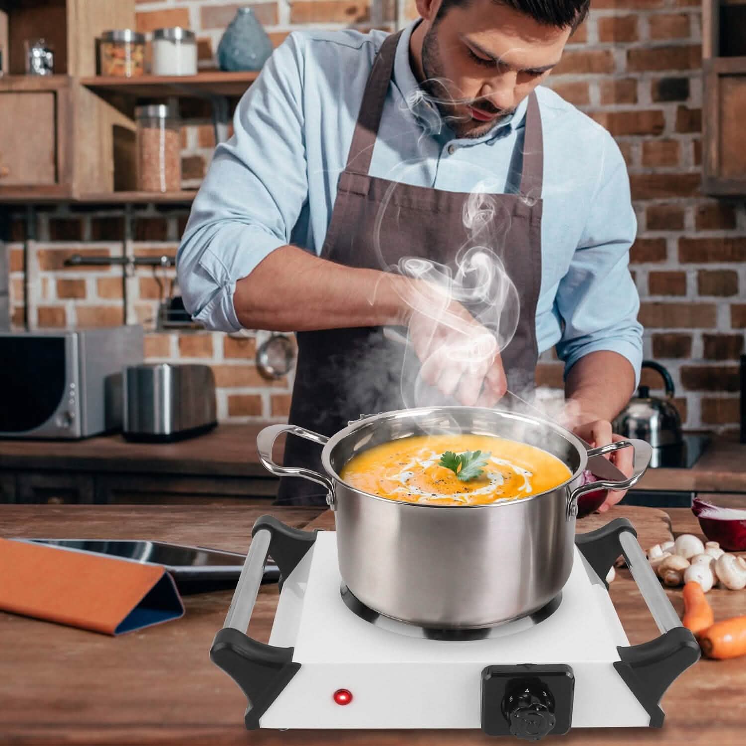 2000W Electric Burner Portable Coil Heating Hot Plate Stove Countertop by DailySale