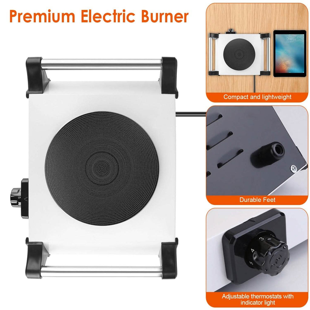 2000W Electric Burner Portable Coil Heating Hot Plate Stove Countertop by DailySale