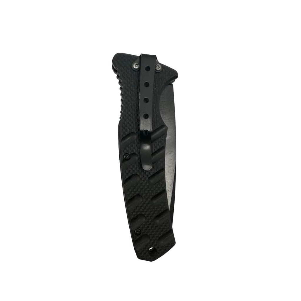 2-Pack: 4.75" Spring Assisted Automatic Knife W/ Drop Point Blade by DailySale
