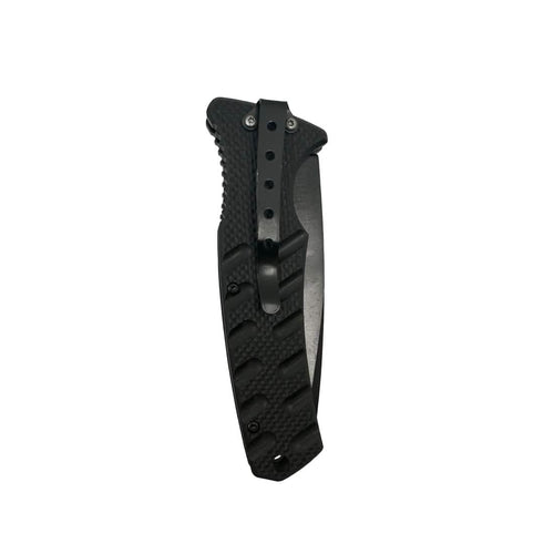 2-Pack: 4.75" Spring Assisted Automatic Knife W/ Drop Point Blade by DailySale