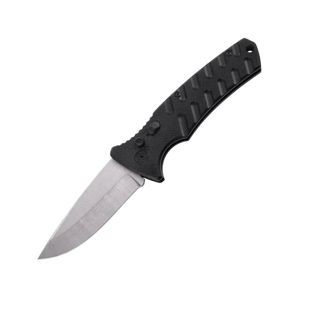 2-Pack: 4.75" Spring Assisted Automatic Knife W/ Drop Point Blade by DailySale