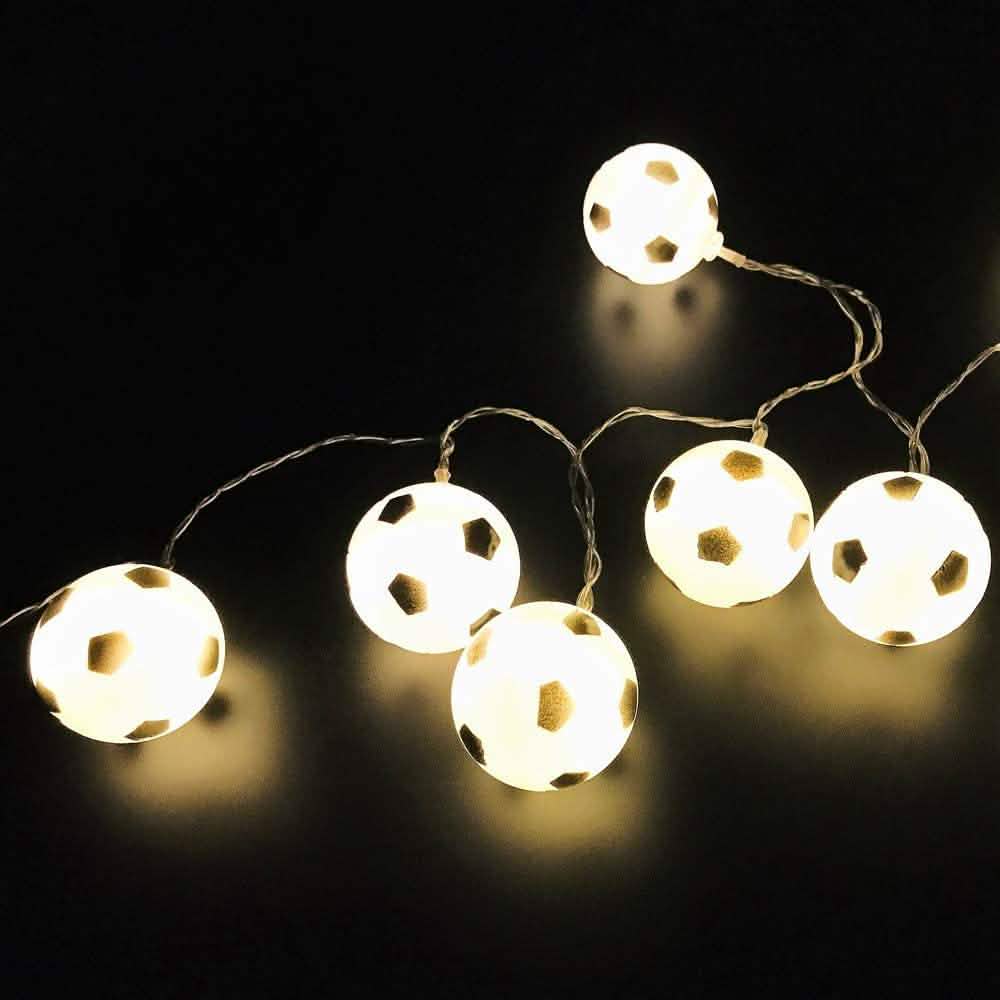 2022 World Cup Decor String Lights Soccer by DailySale