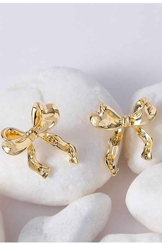 Bow earrings