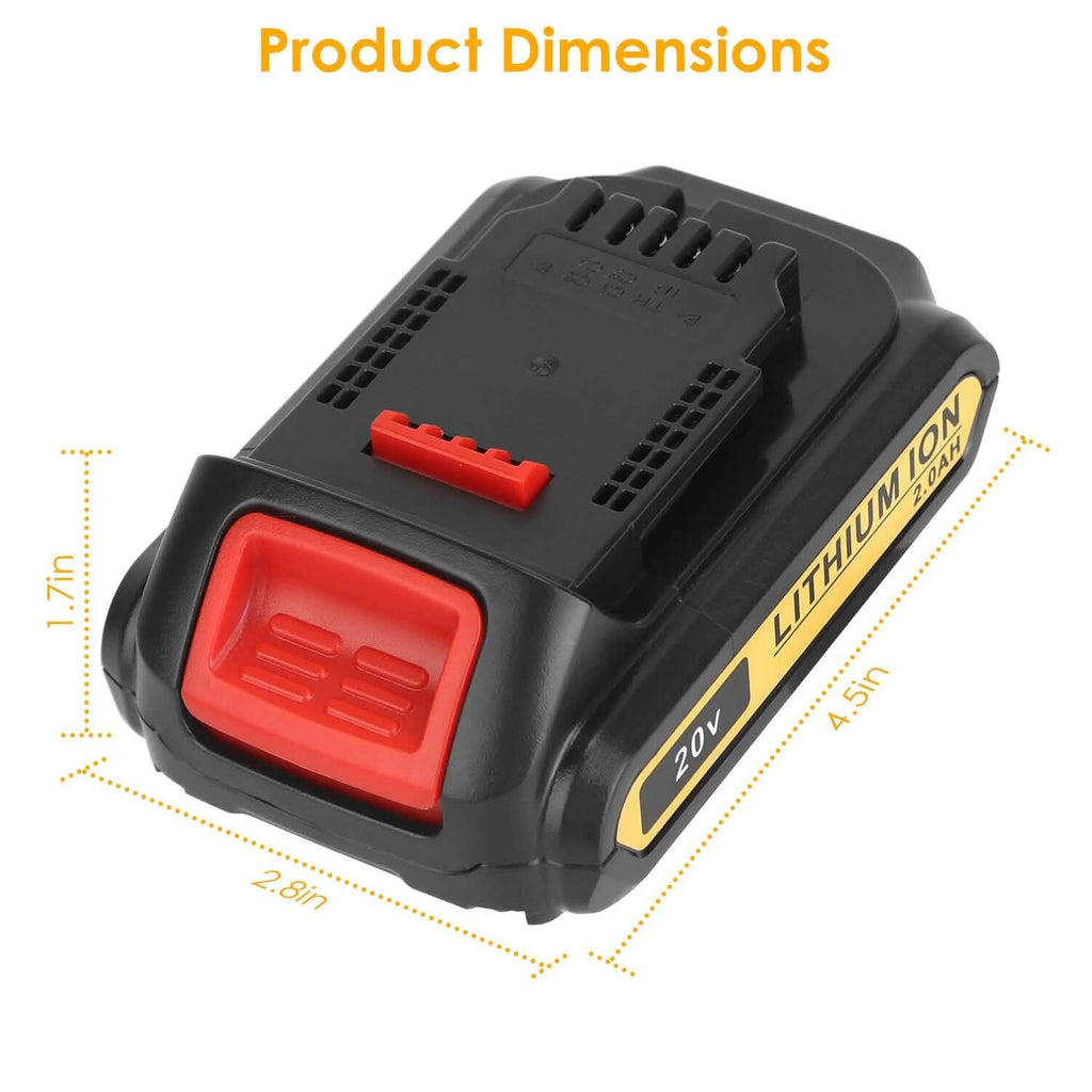 20V Replacement Battery Fit for Dewalt DCB by DailySale