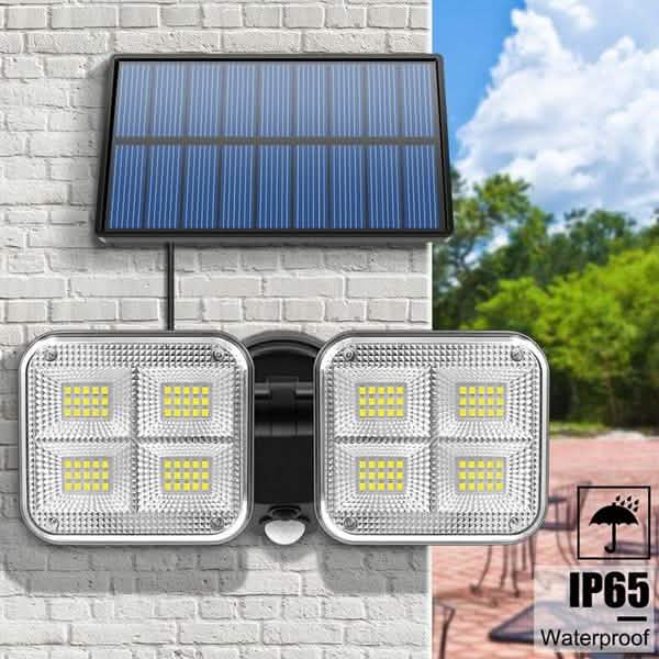 20W Super Bright Solar Lights 120 LED IP65 Waterproof by DailySale