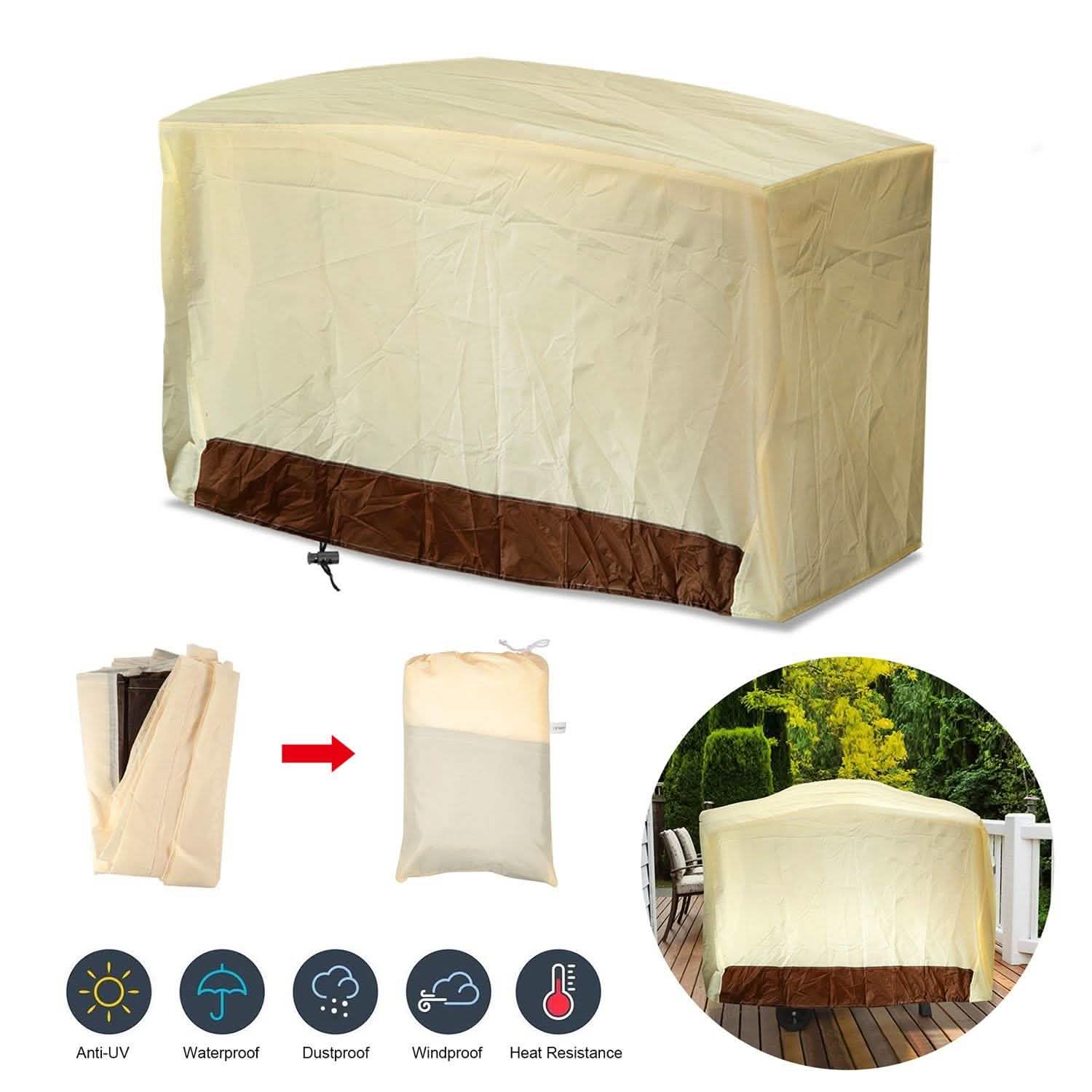 210D Waterproof Outdoor BBQ Grill Cover by DailySale
