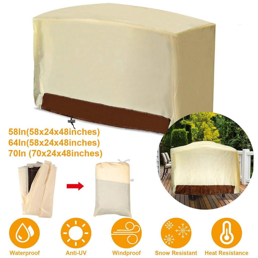 210D Waterproof Outdoor BBQ Grill Cover by DailySale