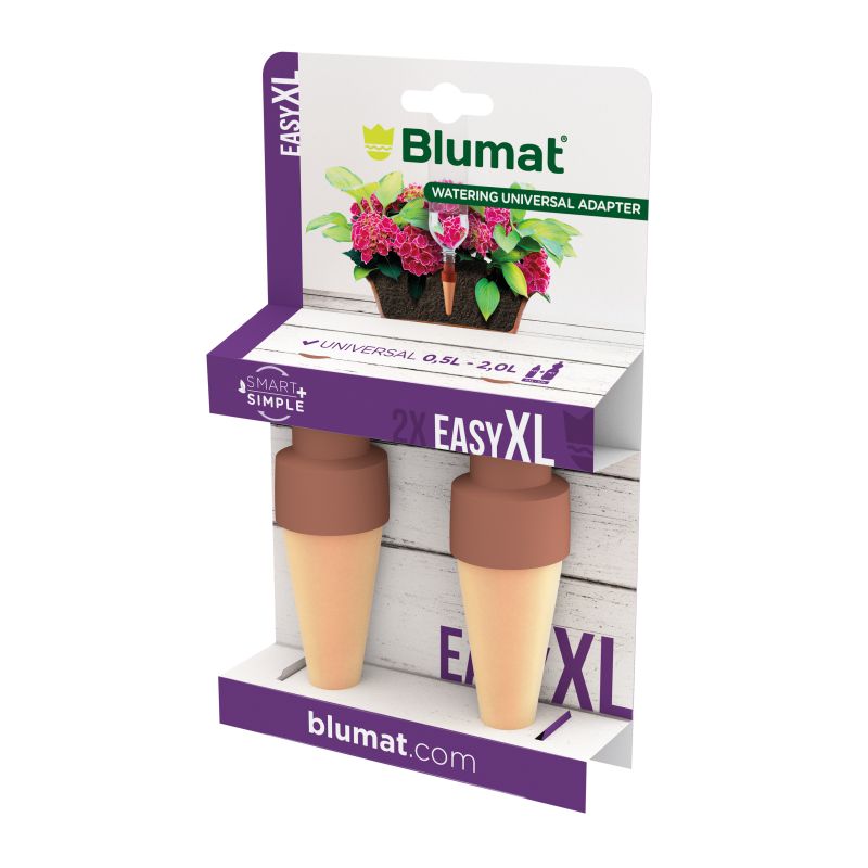 Blumat Easy XL Bottle Watering Stakes – 2 Pack by Blumat Drip
