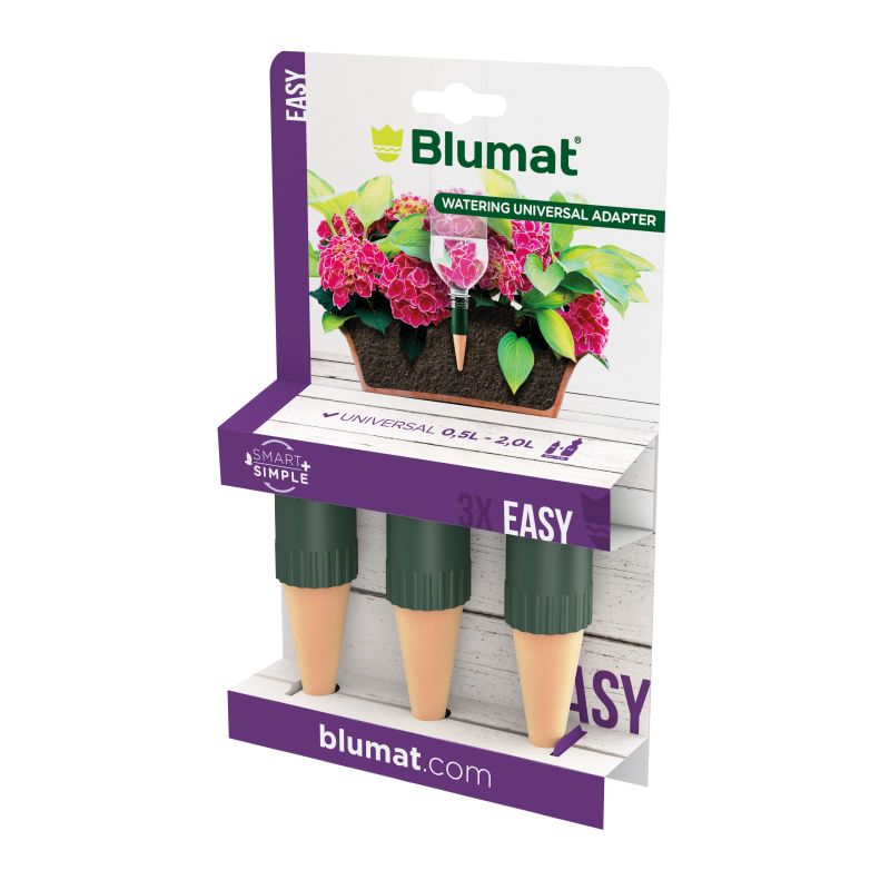 Blumat Easy Bottle Watering Stakes – 3 Pack by Blumat Drip