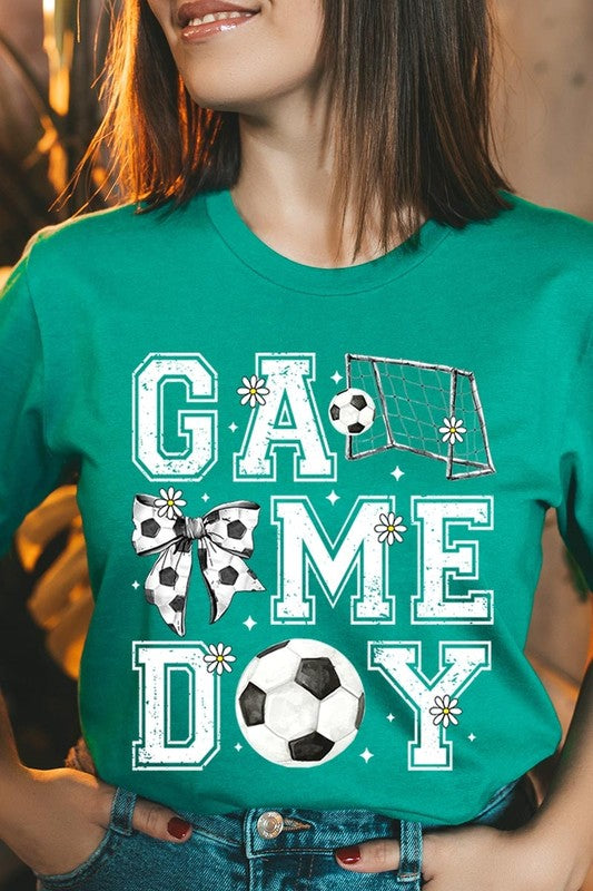 Soccer Game Day Graphic Tee