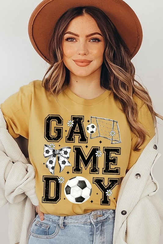 Soccer Game Day Graphic Tee
