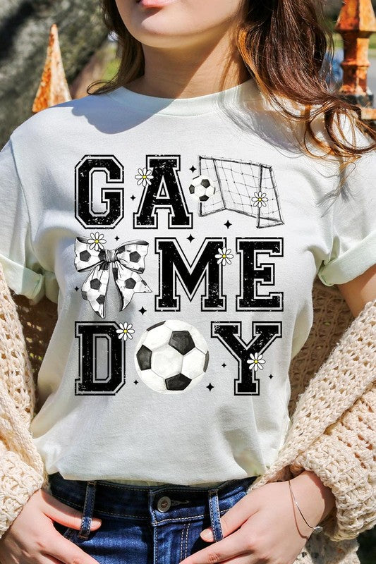 Soccer Game Day Graphic Tee