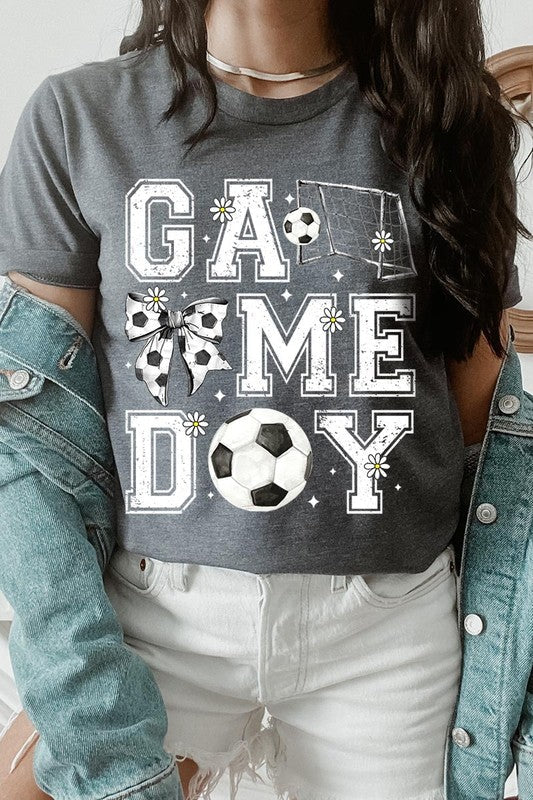 Soccer Game Day Graphic Tee