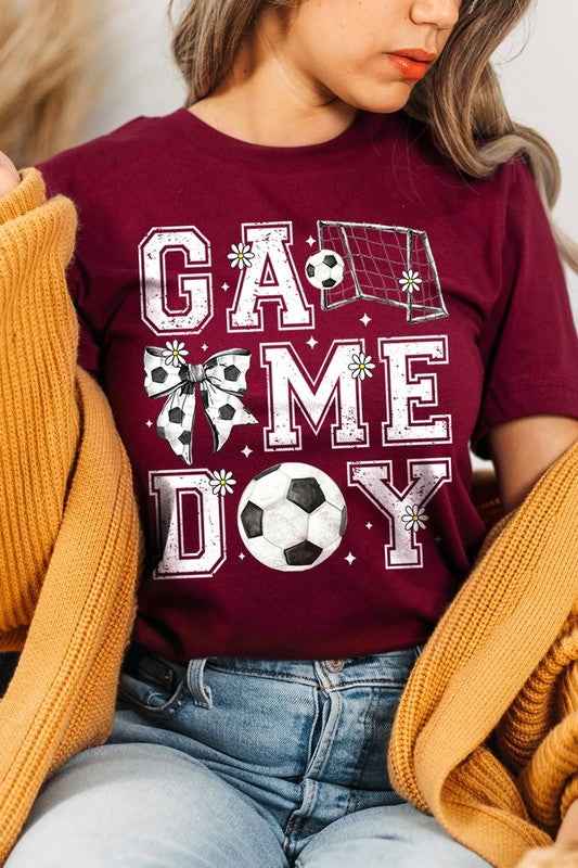 Soccer Game Day Graphic Tee