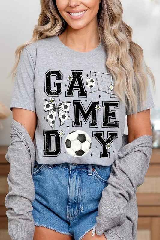 Soccer Game Day Graphic Tee