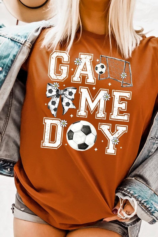 Soccer Game Day Graphic Tee
