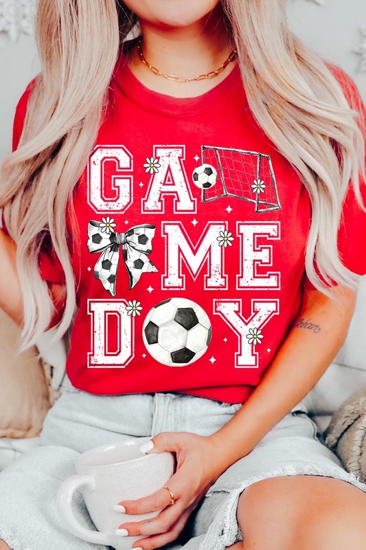 Soccer Game Day Graphic Tee