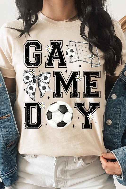 Soccer Game Day Graphic Tee